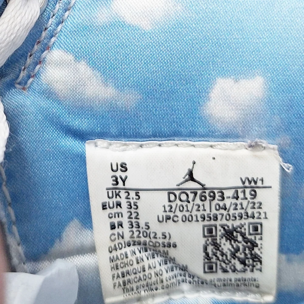 Nike Jordan Retro J Balvin DQ7693-419 3 Youth